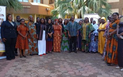 Atelier d’information et de sensibilisation : 30 femmes renforcent leurs capacités pour mieux saisir les opportunités du contenu local et de la Bourse des achats locaux au Burkina Faso